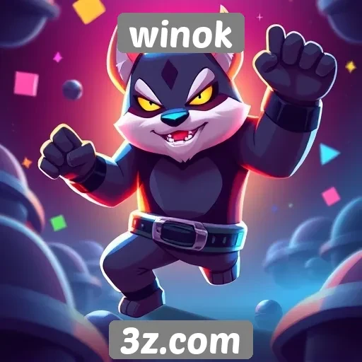 Análise de jogos populares no site Winok